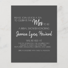 Futuro Sr. & Sra. Chá de panela Flyer