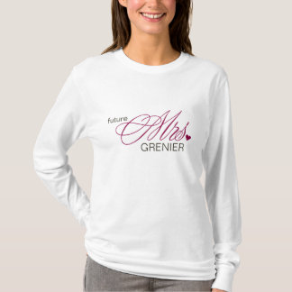 Futuro Sra. T-Shirt Personalizável