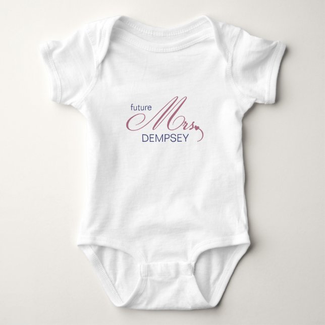 Futuro Sra. T-Shirt Personalizável (Frente)