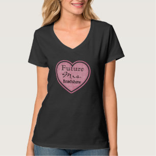 Futuro T-Shirt Coração Noiva