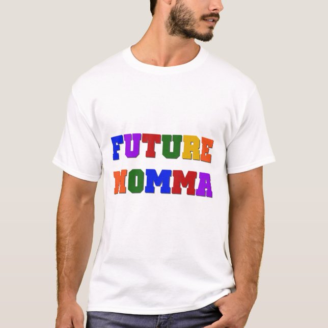 Futuros Camisetas e presentes da mamãe (Frente)