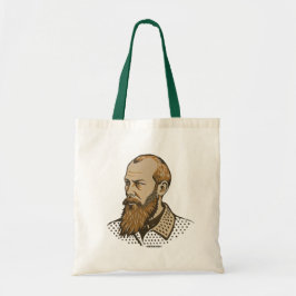 Fyodor Dostoevsky retrato Bolsa Personalize-o!