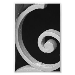 G7 4x6 preto e branco da fotografia da letra do