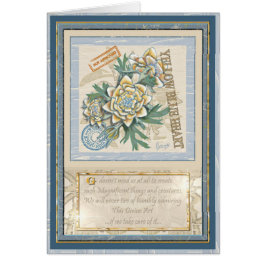 G Criação — Cartão de aniversário de flores amarel