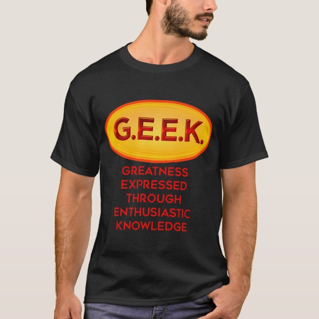G.E.E.K. T-Shirt (Frente)