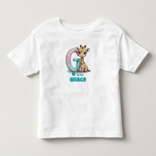 G é para Graça - Camiseta Personalizada para Crian