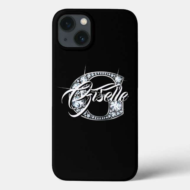 G Faux Diamond Bling Monograma (Verso)