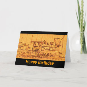 G Modelo de Comboio - Feliz Aniversário