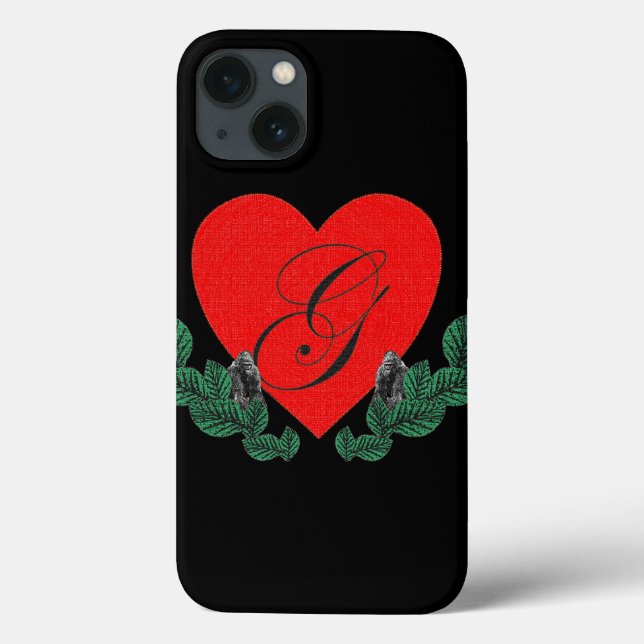 G num coração (personalizável) (Verso)