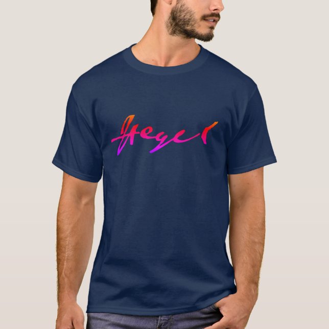G. W. F. Hegel T-Shirt (Frente)