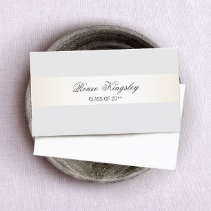 Gabinete de Cartão de Nome para Graduação Elegante