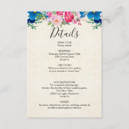 Gabinete de Detalhes de Casamento das Flores Rosa