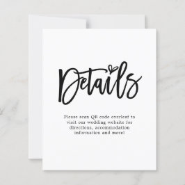 Gabinete de Detalhes de Casamento do Código QR do 