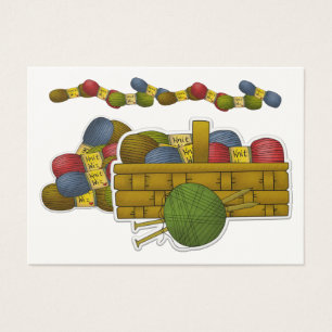 Gabinete de presente de tricô/Cartão de carrinho