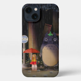 Gabinete Totoro iPhone 13 construído por tijolo