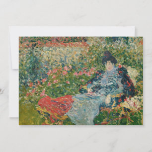 Gabrielle Valtat au Jardin   Louis Valtat