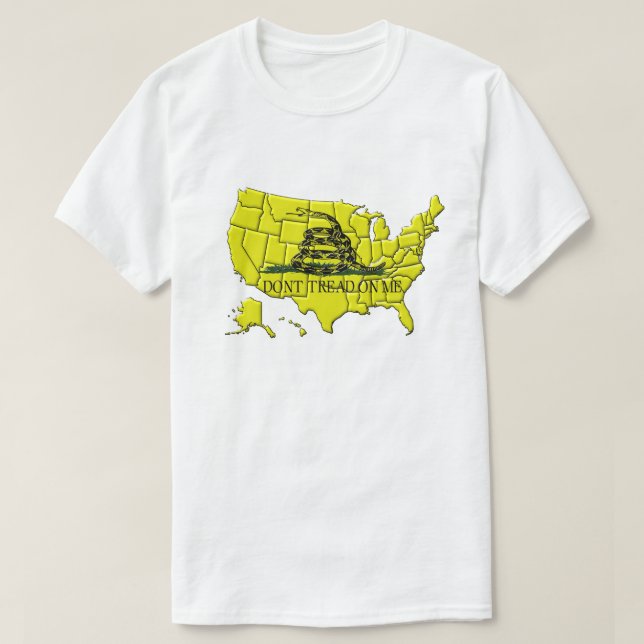 Gadsden America T-Shirt (Frente do Design)