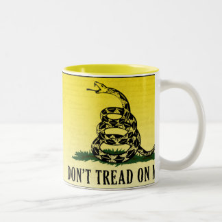 Gadsden - o tea party como ele é a caneca 1773
