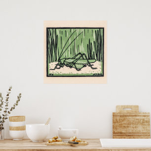 Gafanhoto por Julie de Graag Poster
