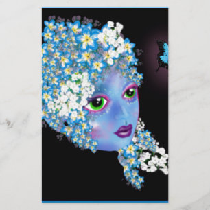 GAIA Mãe Terra Fantasia Pagan Art de LeahG
