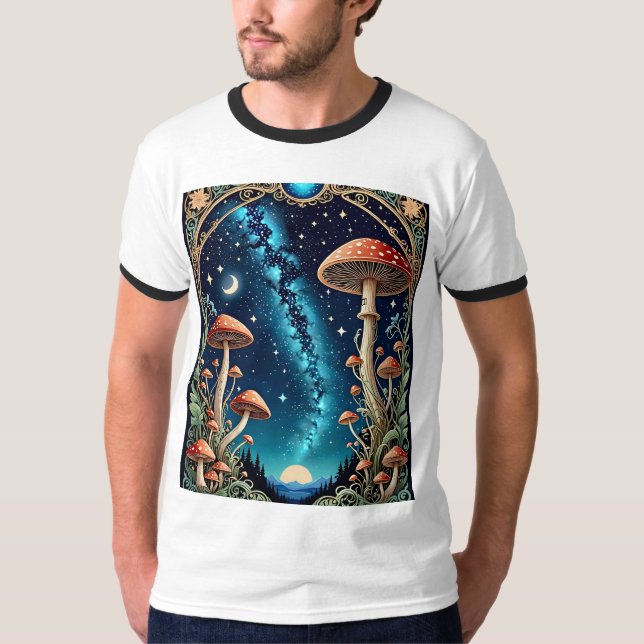 Galáctica Mata Fantasia T-Shirt (Frente)