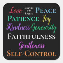 Galatianos 5:22-23 Adesivos