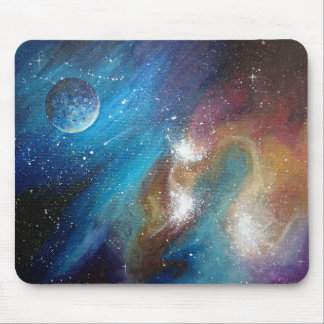 Galáxia colorida Mousepad