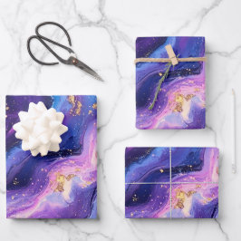 Galáxia Dourada Magenta Azul Roxo, Respiradora