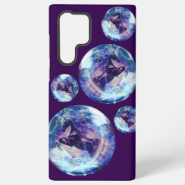 Galáxia S22 Capa de telefone ultra-roxa