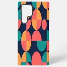 Galáxia Sansung Geométrica S22 Ultra capa de telef