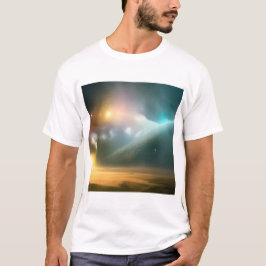 Galáxia, Universo, Estrelas, T-Shirt Espacial Exte