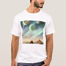 Galáxia, Universo, Estrelas, T-Shirt Espacial Exte