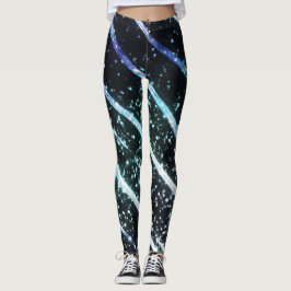 Galáxias Estrelas Leggings