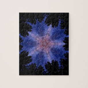 Galáxias estrelas quebra-cabeça de abstrato