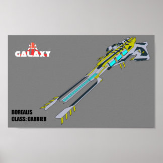 Galaxy Borealis Poster