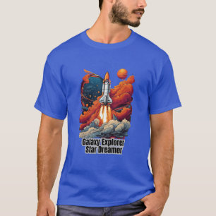 Galaxy Explorer, Star Dreamer - T-shirt espacial