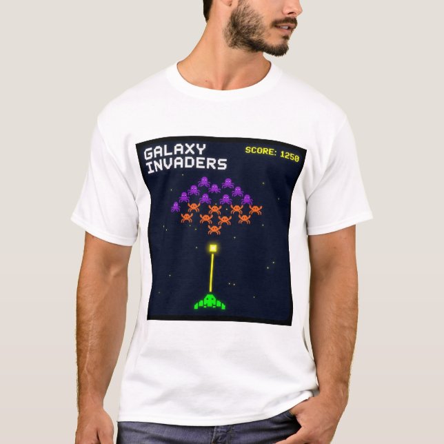 Galaxy Invaders T-Shirt (Frente)