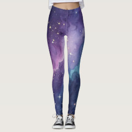 Galaxy Night Sky Starry Leggings