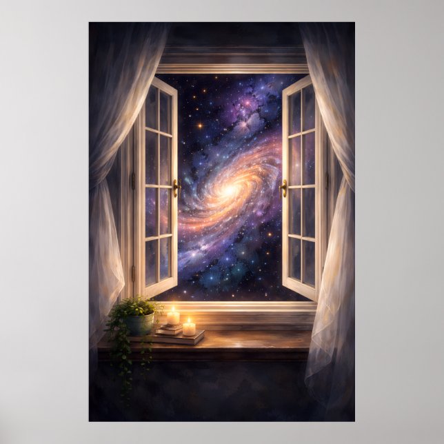Galaxy Window poster (Frente)