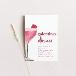 Galentines Jantam o convite de garotas Namorados
