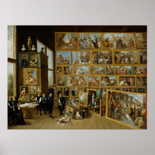 Galeria de teniers CC0056 Poster