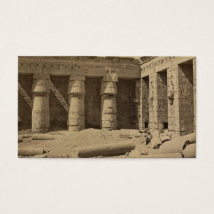 Galeria na segunda corte de Thutmose I em Medinet