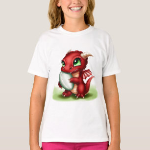 Galês Rugby Jogando Dragões Kids T-Shirt