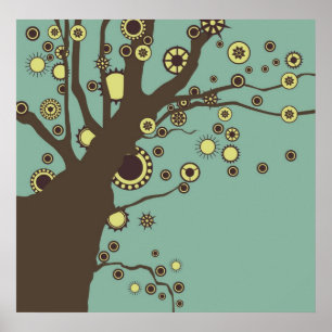 GALINA o poster da árvore