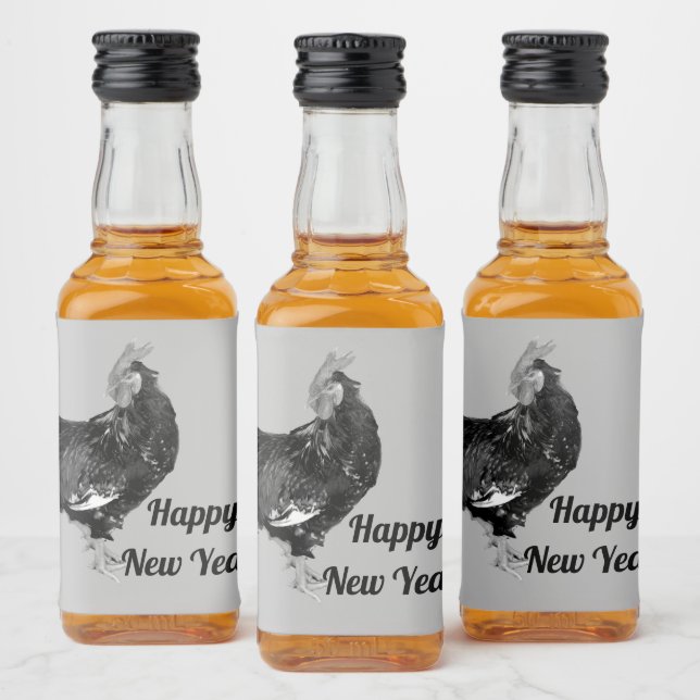 galináceo macho, galo Personalizado (Garrafas)