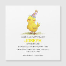 Galinha de aniversário de Fazenda Pintinho