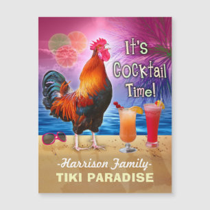 Galinha do Bar de coquetel de praia tropical Engra