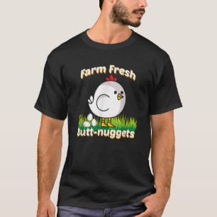 Galinha Fazenda Engraçada Camisa Fazenda Nuggets f