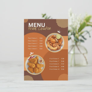Galinha Fritada do Menu