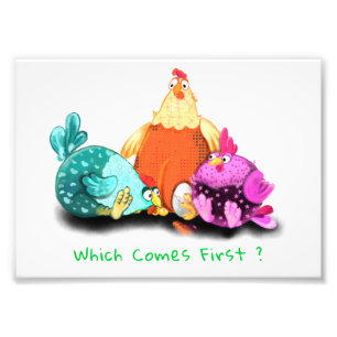 Galinhas fazenda de Foto Impressão de de  Esperand